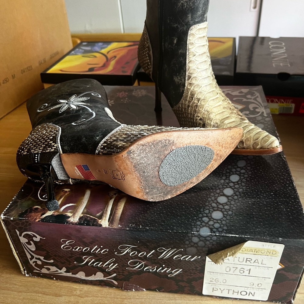 Genuine python boots - Picture 2 of 5